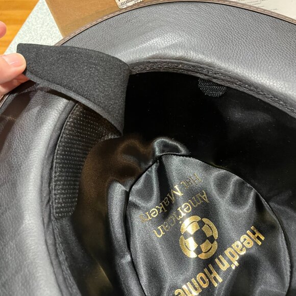 Crocodile Cowboy Hat Men XXL Monty Genuine Leather Outback Embossed - Picture 6 of 6